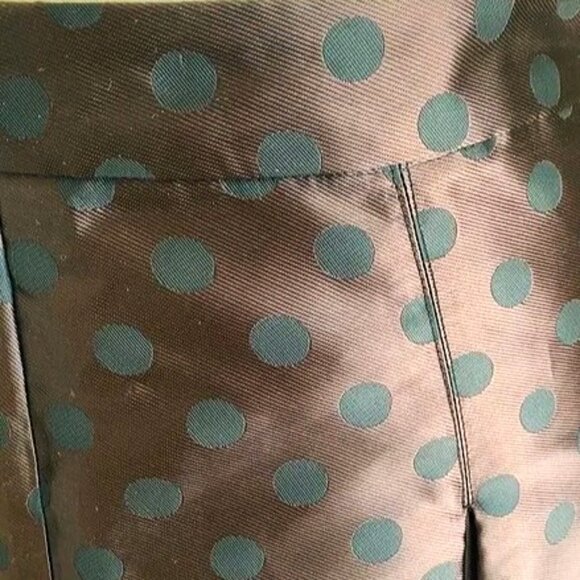 Halogen Polka-Dot Box-Pleated Skirt, Size 12 - Picture 7 of 8